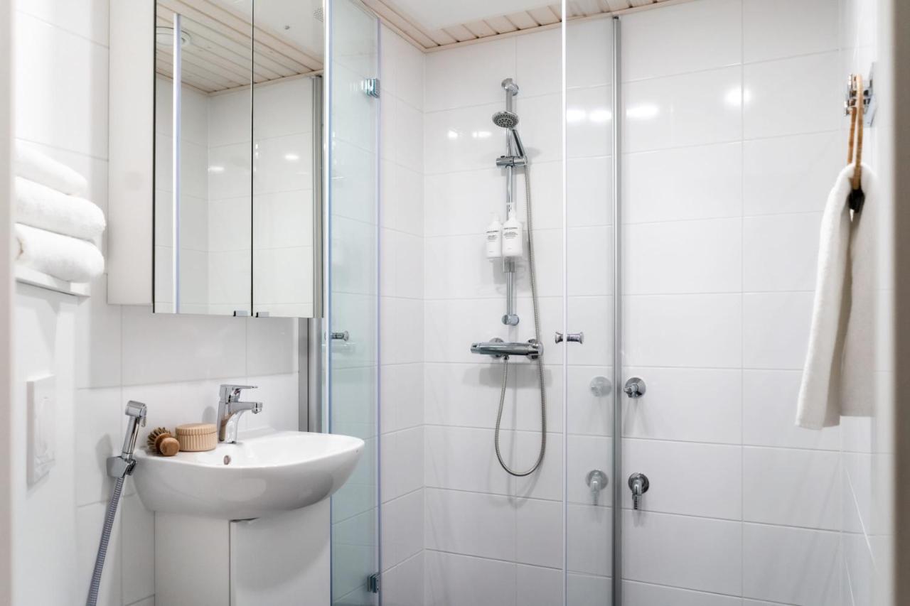 Roost Pakkahuone - 3H, Autopaikka Ja Sauna Apartment เอาลู ภายนอก รูปภาพ