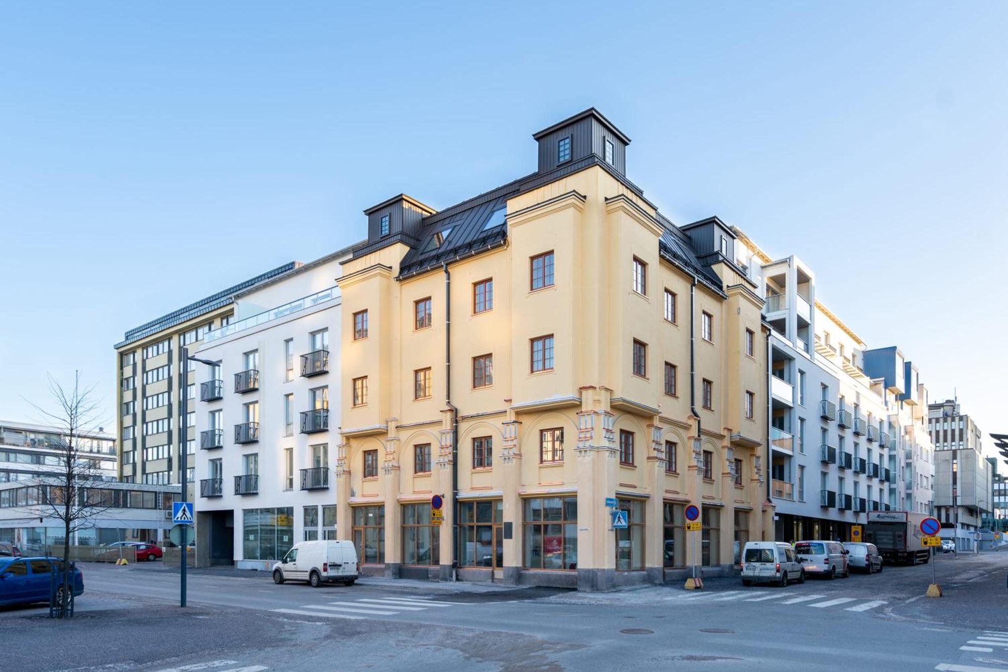 Roost Pakkahuone - 3H, Autopaikka Ja Sauna Apartment เอาลู ห้อง รูปภาพ